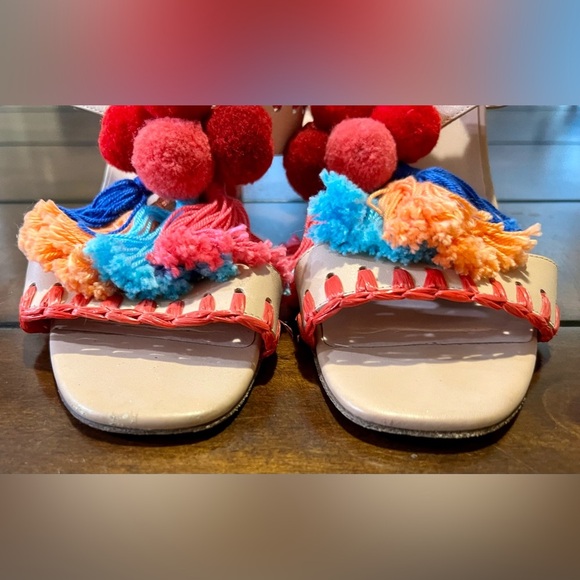 Kate Spade New York Pom Pom Tassel Heels - Picture 5 of 6